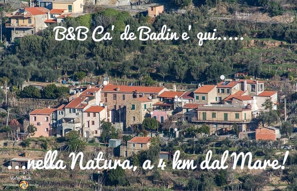 B&B Cà de Badin Noli Exterior foto